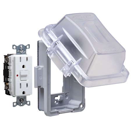 TayMac 3555562 4.18 X 5.90 in. Rectangle Weatherproof Cover Thermoplastic