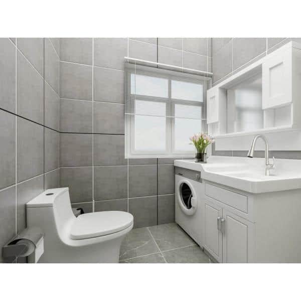 Glacier Bay Clare Single Handle Pull Down Laundry Utility Faucet in Chrome