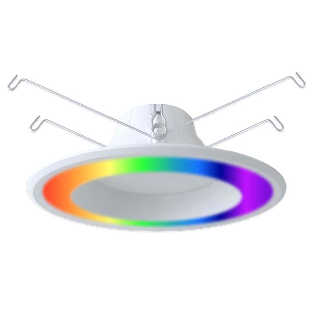 Simply Conserve 5/6 in. Smart Wi-Fi Plus BLE 12-Watt LED Recessed Downlight Retrofit (Dimmable)
