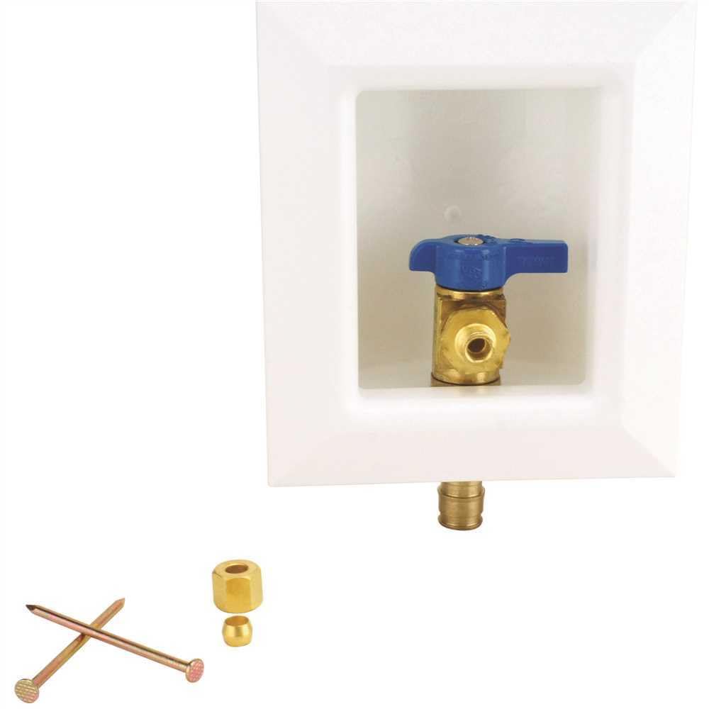 Apollo 1/2 in. Dia. Ice Maker Outlet Box