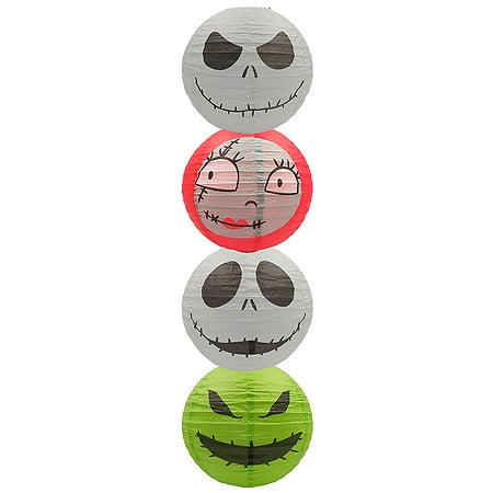 Disney Nightmare Before Christmas NIGHTMARE BEFORE CHRISTMAS LIGHT UP LANTERN 4CT, HALLOWEEN DECOR - 1.0 ea