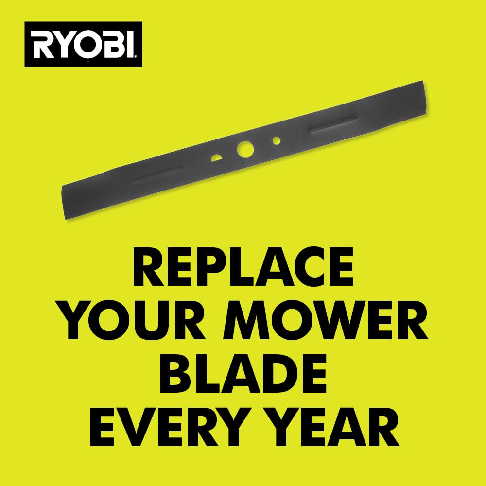 RYOBI 21" Lawn Mower Replacement Blade - AC04025 - Compatible with RYOBI 21” Lawn Mower RY401140/RY401014