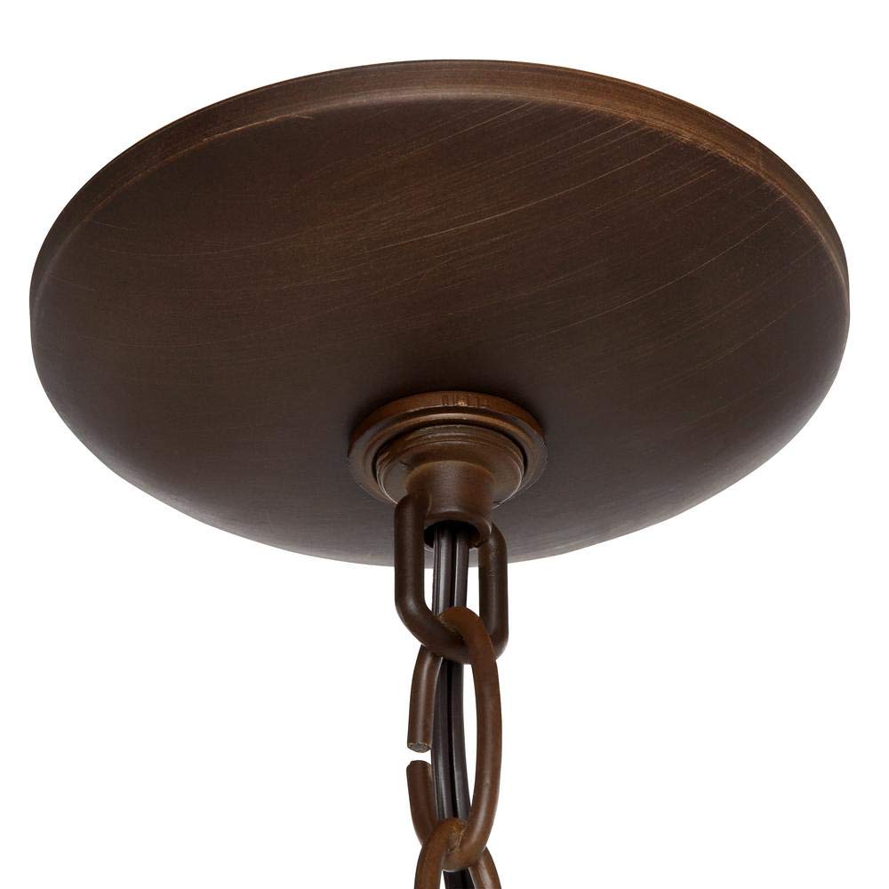 Home Decorators Collection 27030 1-Light Bronze & Champagne Pewter Mini Pendant