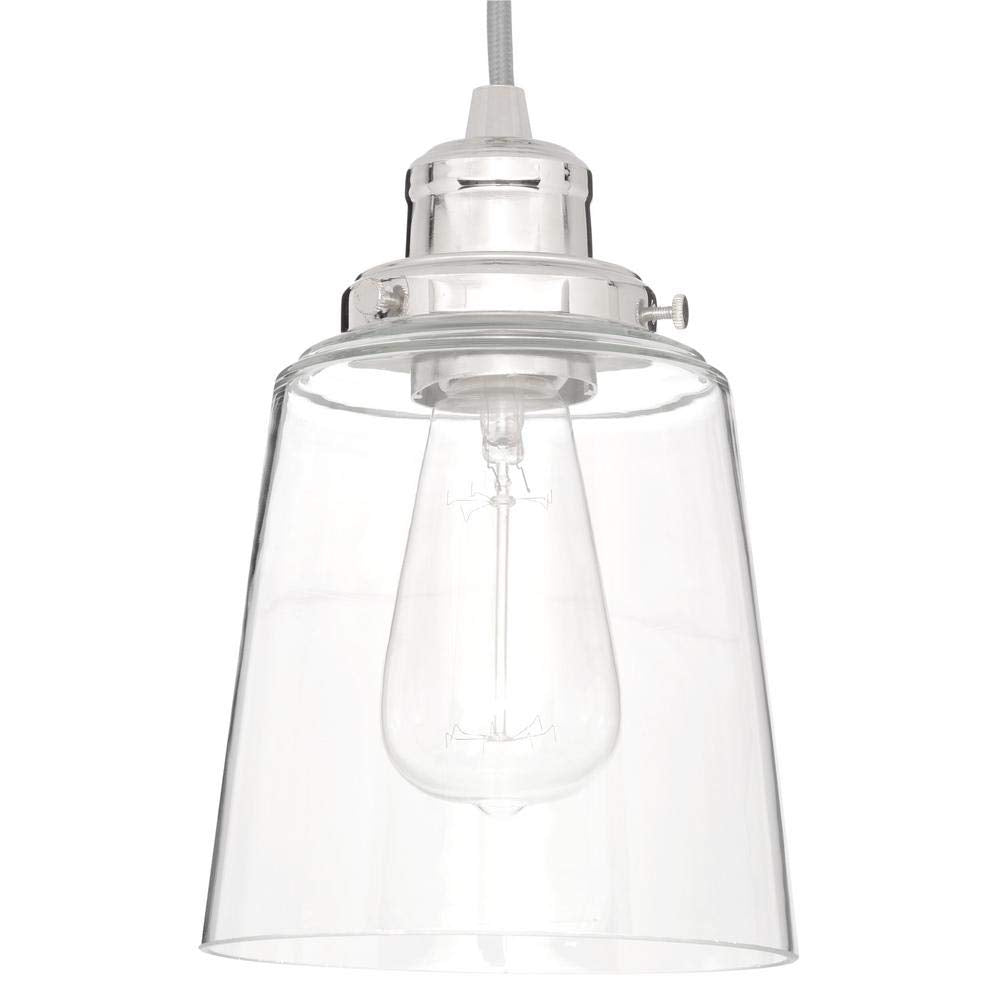 Home Decorators Collection 7435P-32 Polished Nickel Finished Mini Pendant