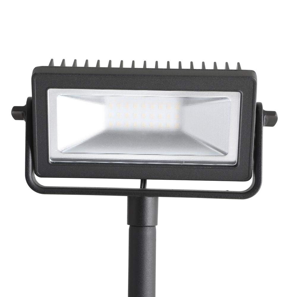 HB-101 Hampton Bay Low Voltage Black Outdoor Integrated LED Landscape Flood Light with 3 Levels of Intensity