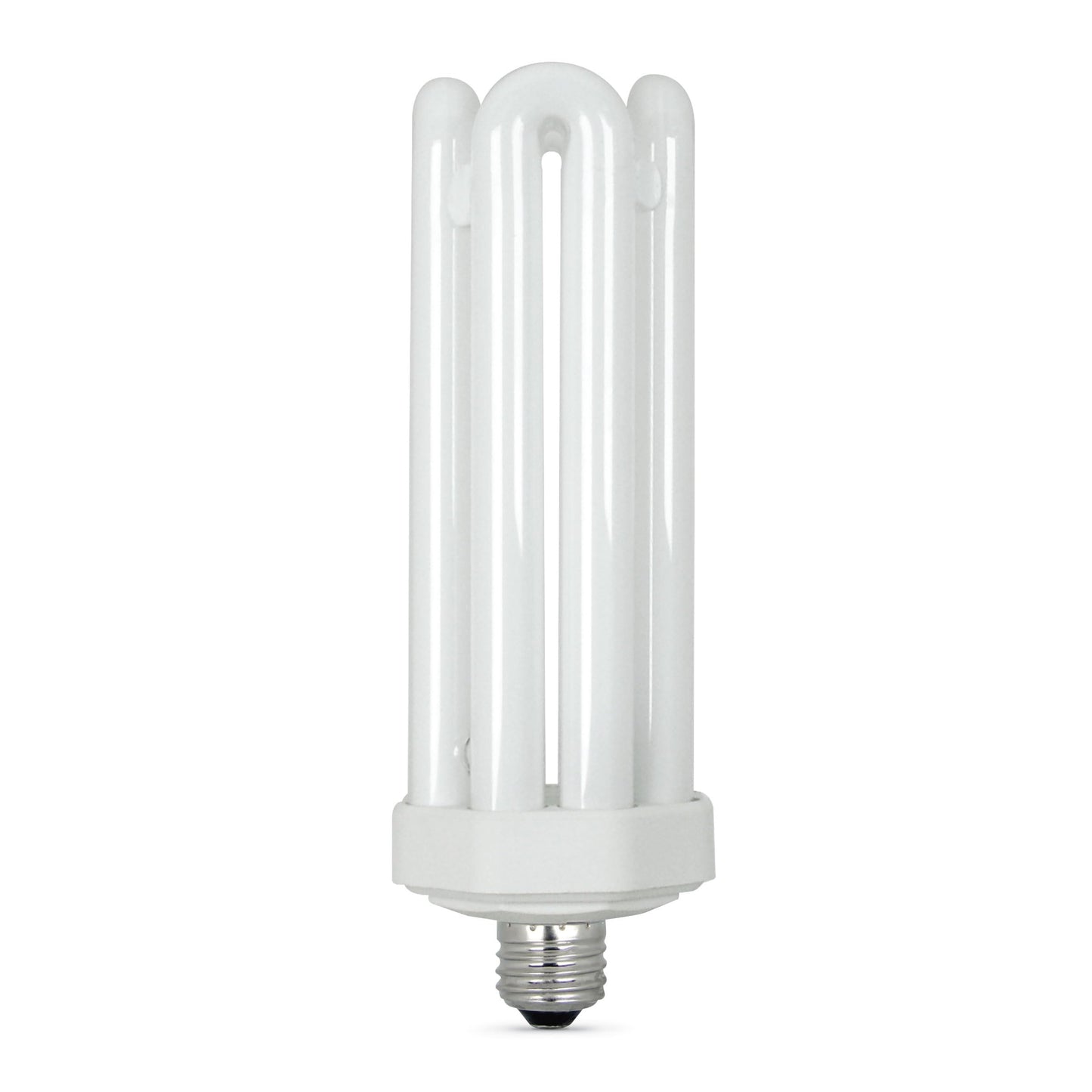 Feit Electric CFL Quad Tube Light Bulb, 300W Equivalent, E26 Base with Mogul Base Adapter, 65-Watt CFL Light Bulb for Residential & Commercial Use, 6500K Daylight, 10,000-Hour Lifespan, PLF65/65/G2