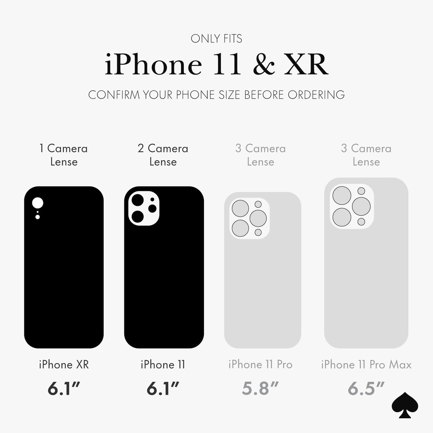 kate spade new york iPhone 11 Case/iPhone XR Case, Compatible with Wireless Charging - Multi Floral Rose and Pacific Green