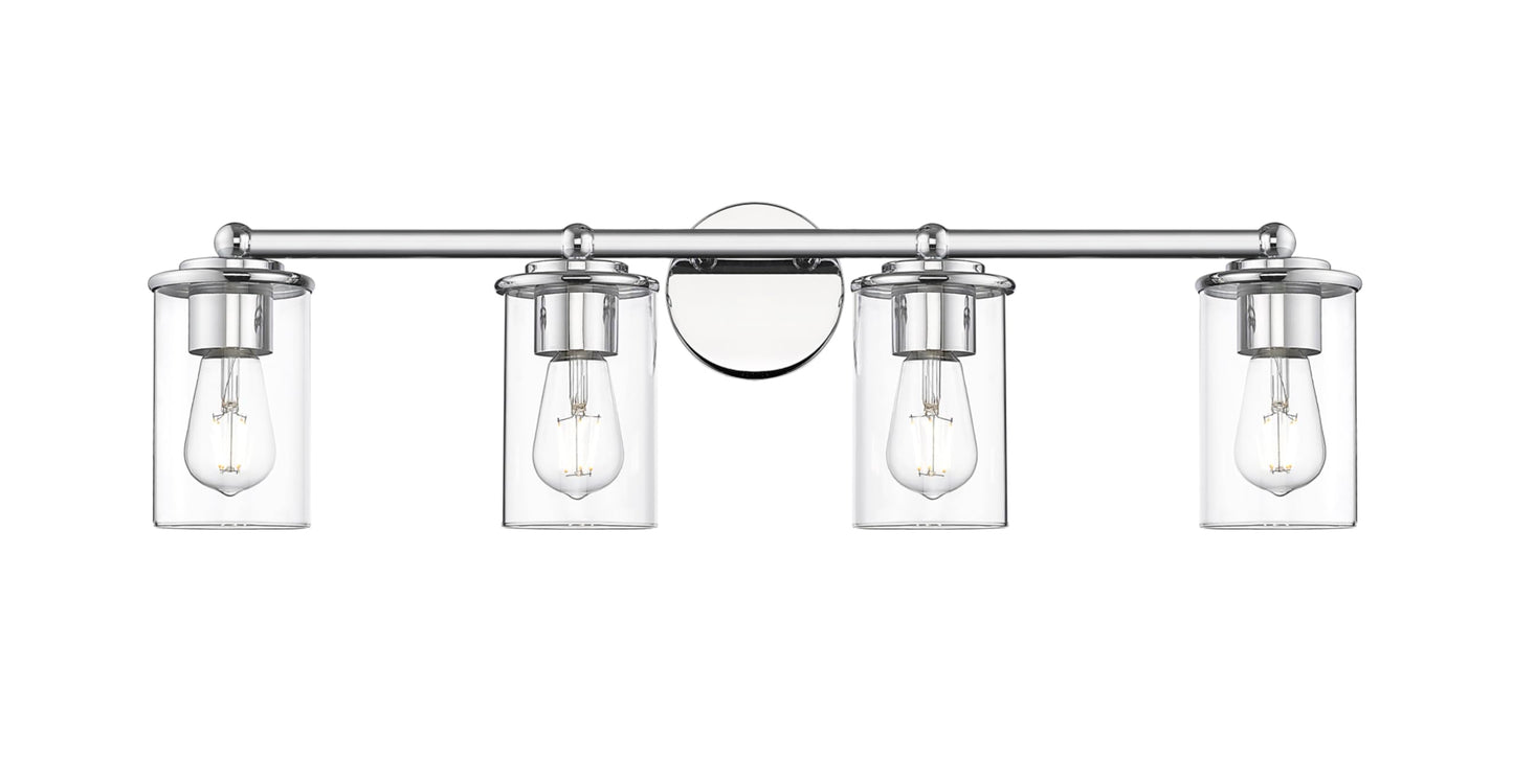 Z-Lite 742-4V-MB Thayer Vanity, 4-Light 240 Total Watts, Matte Black