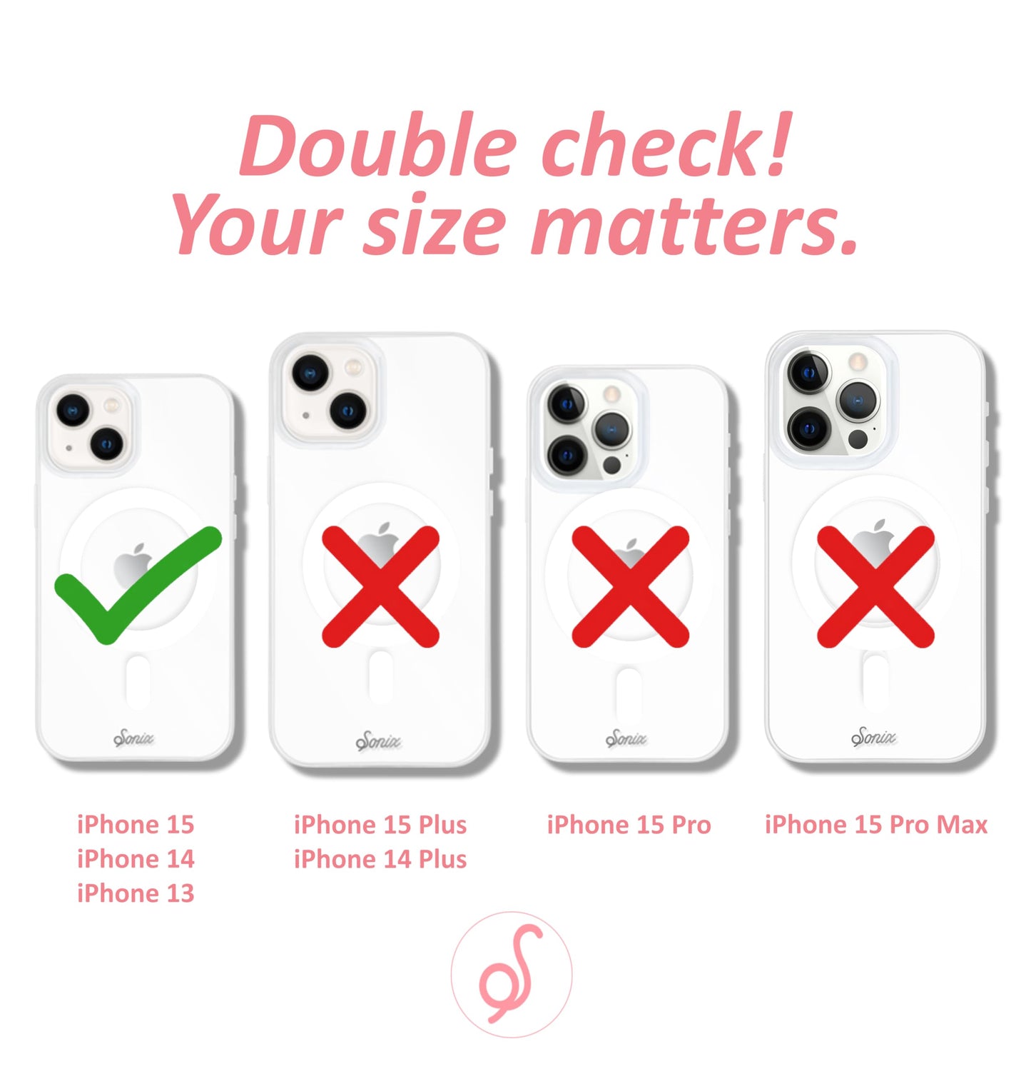 Sonix Case for iPhone 15, 14, 13 | Compatible with MagSafe | 10ft Drop Tested | Illusion