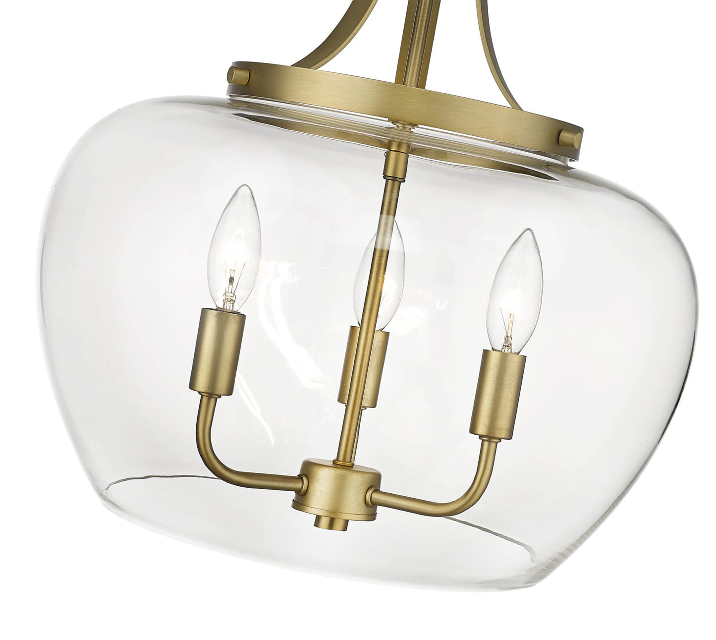 Z-Lite 3 Light Pendant 473P16-MB