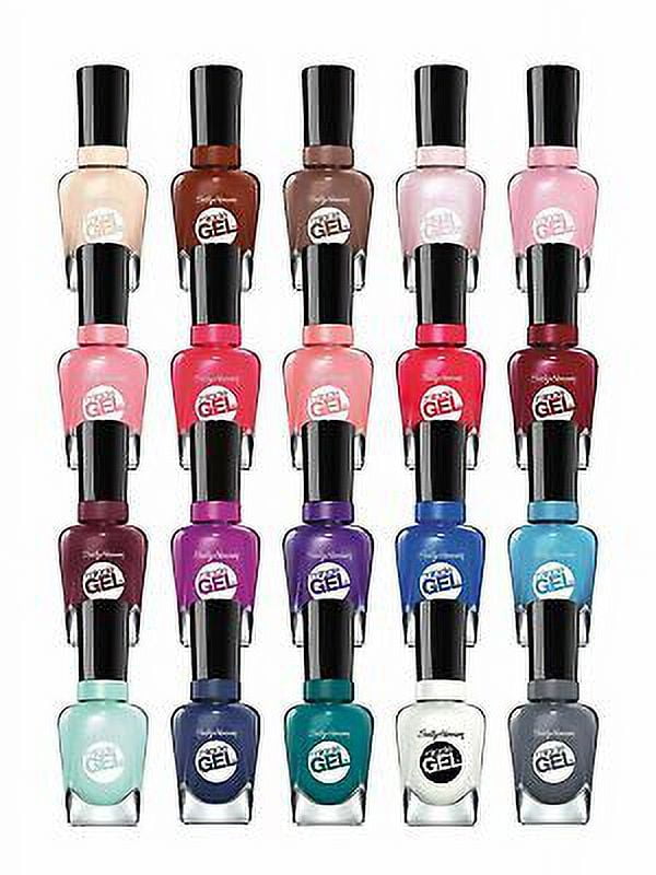 Sally Hansen 10 Pack Miracle Gel Random Colors Nail Polish Beautiful Colors No Repeats