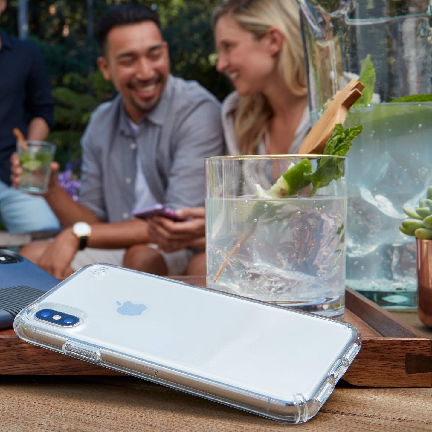 Speck Products Presidio Stay Clear iPhone XS Max, Clear/Clear