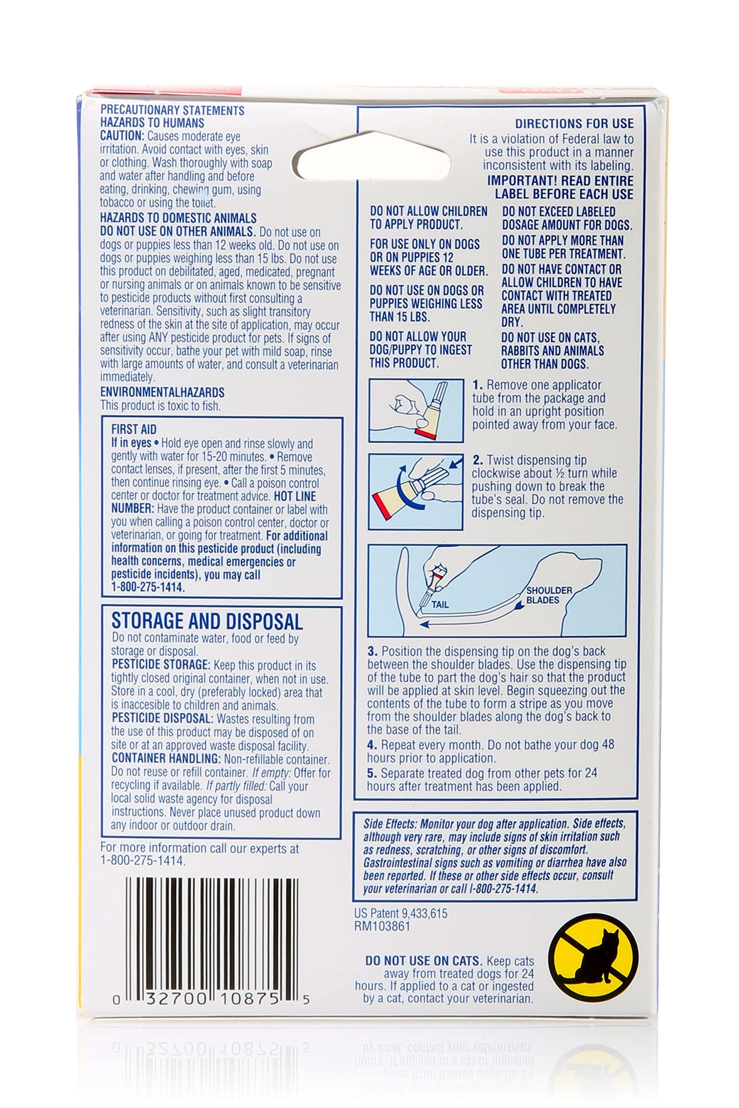 Hartz UltraGuard Pro Topical Flea & Tick Prevention for Dogs and Puppies - 15-30 lbs, 3 Monthly Treatments