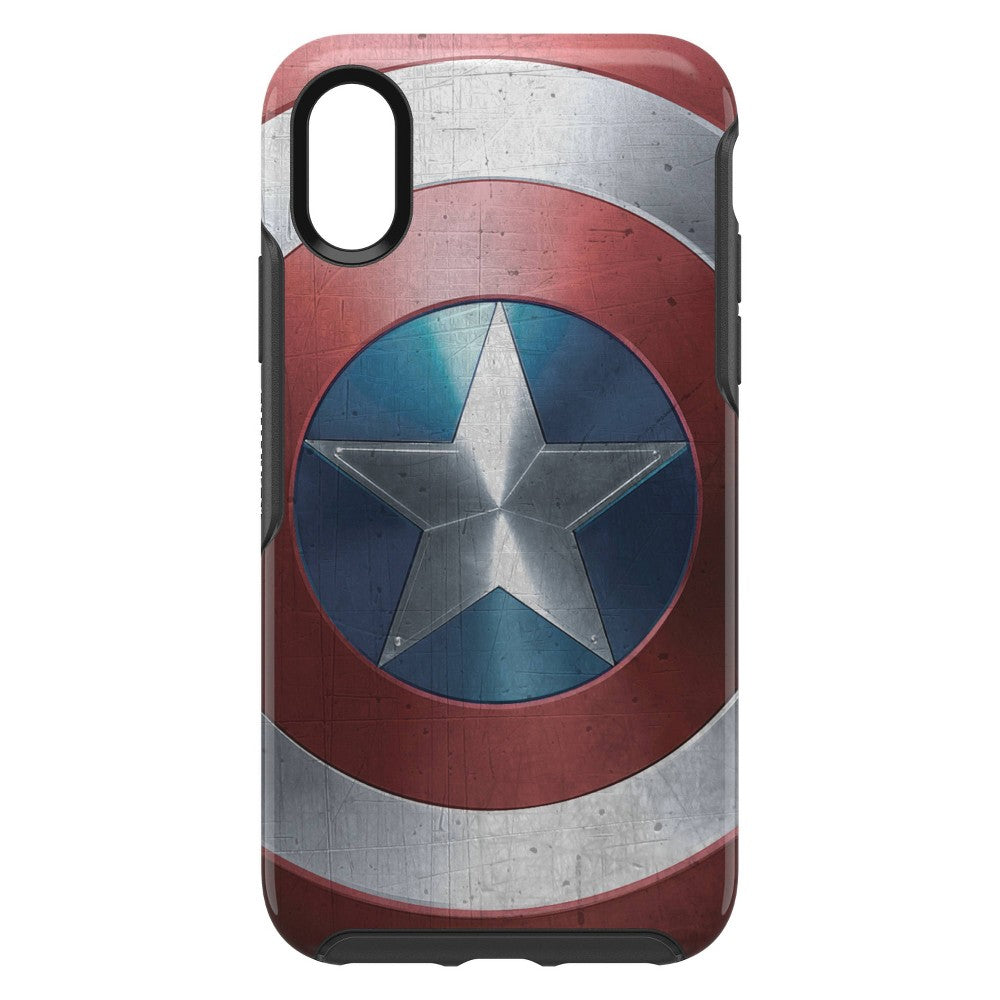 OtterBox Apple iPhone X/XS Marvel Symmetry Clear Case - Captain America