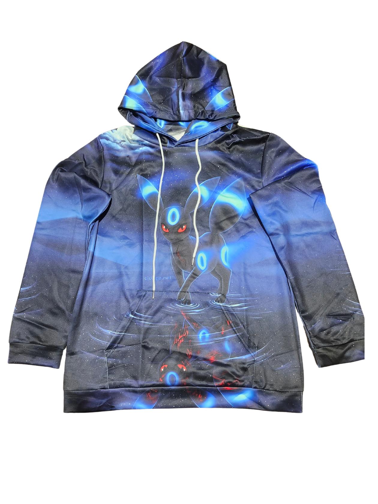 Pokémon Eeveelutions Hoodie – Stylish Umbreon Design for Fans!
