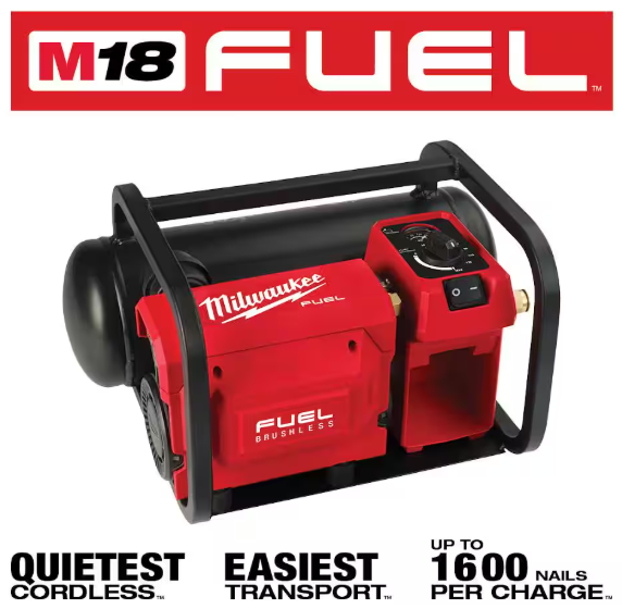 RENTAL- M18 FUEL CORDLESS 2 Gal. Electric Compact Quiet Compressor (Tool-Only)