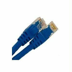 Weltron 5ft Cat6 Blue Patch Cable w/ Boot (10 PACK)