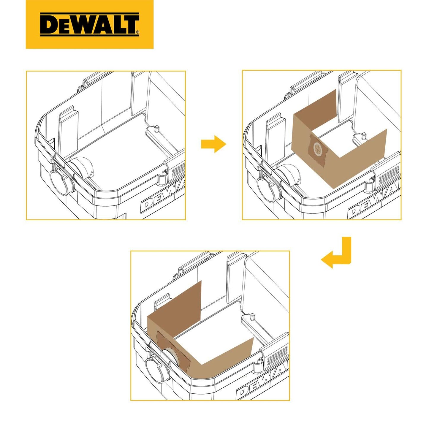 DEWALT DEWALT Dust Bag 4 Gallon