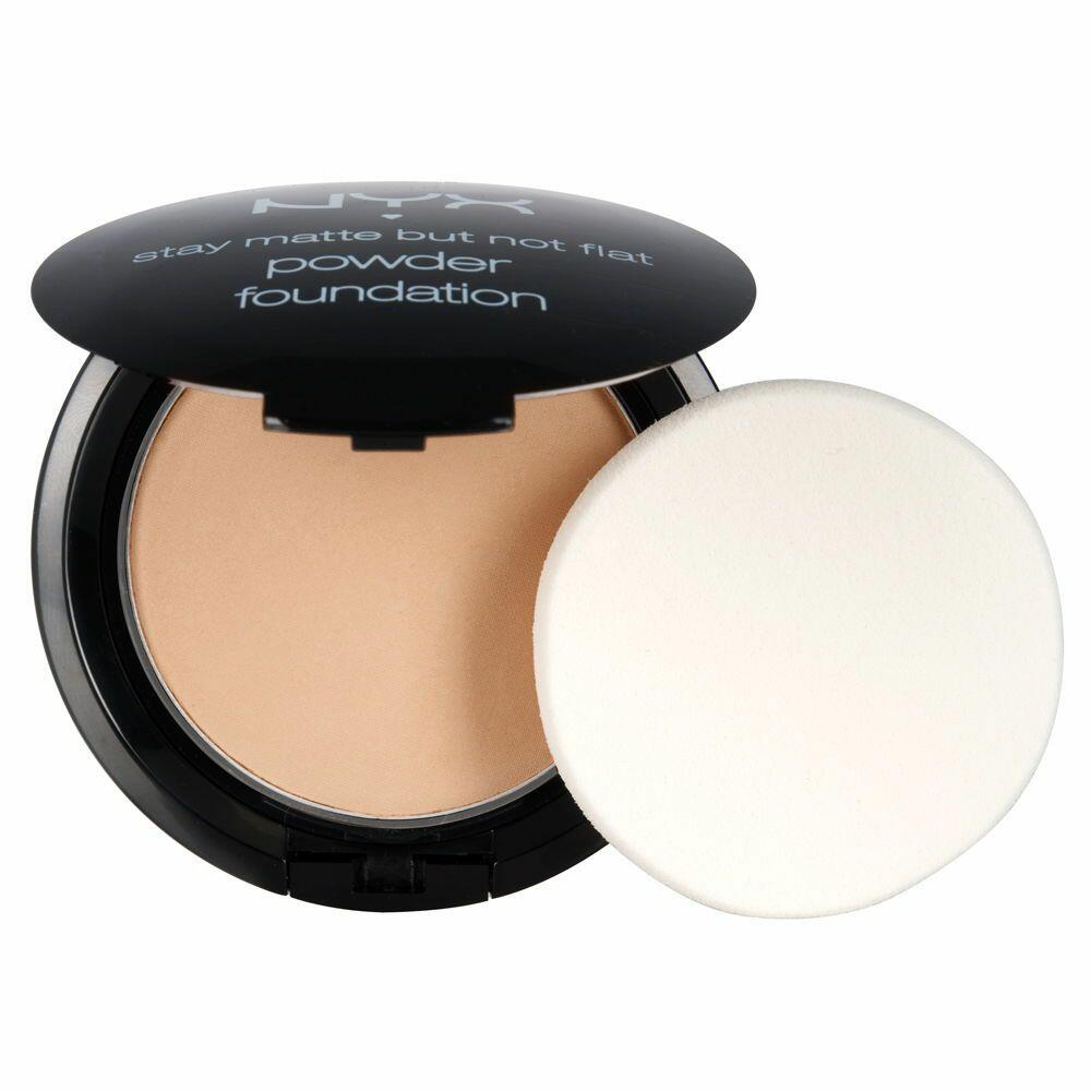 NYX Professional Makeup Stay Matte But Not Flat Powder Foundation Soft Beige
