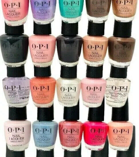 LOT OF 10 - OPI Nail Lacquer Polish 0.5oz - Assorted No Repeated Colors - NEW