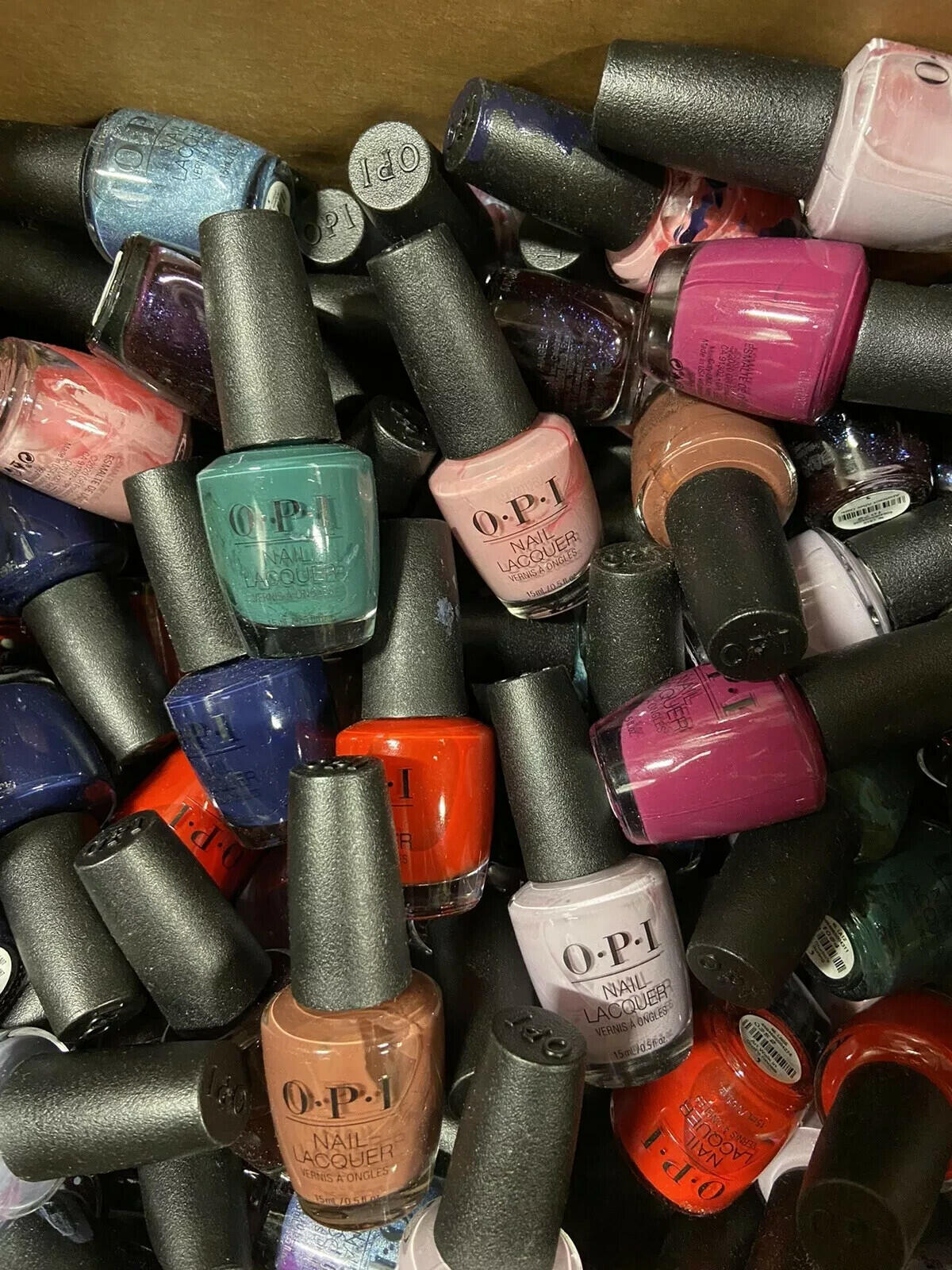 LOT OF 10 - OPI Nail Lacquer Polish 0.5oz - Assorted No Repeated Colors - NEW