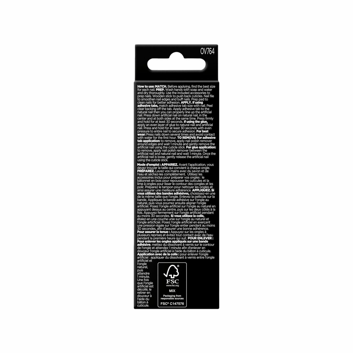 Sally Hansen Minion False Nail Tips, 24 Ct, Pack of 2