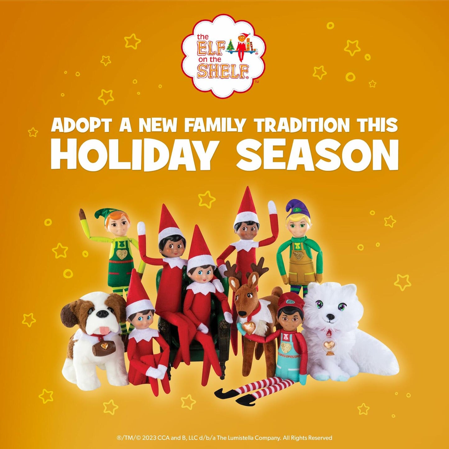 The Elf on the Shelf: A Christmas Tradition - Boy Scout Elf with Brown Eyes - Includes Artfully Illustrated Storybook, Keepsake Box and Official Adoption Certificate