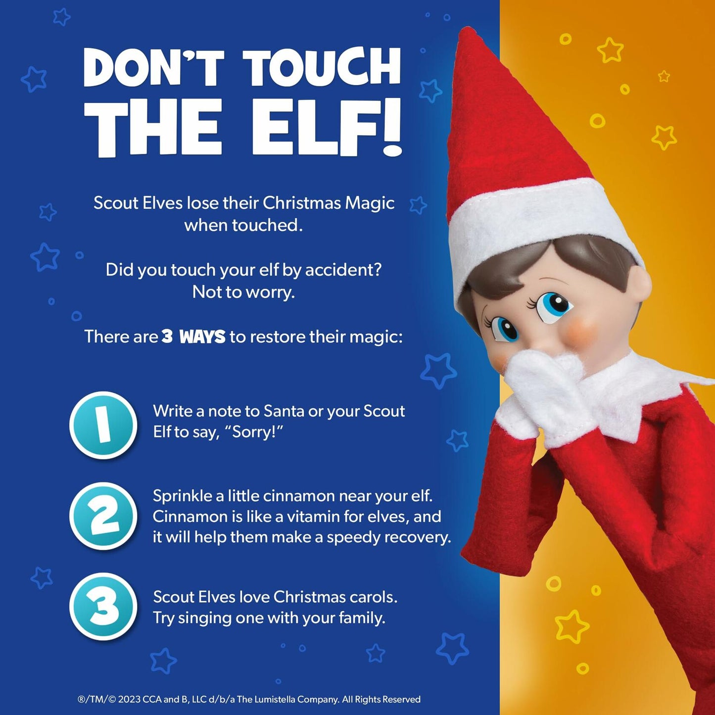 The Elf on the Shelf: A Christmas Tradition - Boy Scout Elf with Brown Eyes - Includes Artfully Illustrated Storybook, Keepsake Box and Official Adoption Certificate