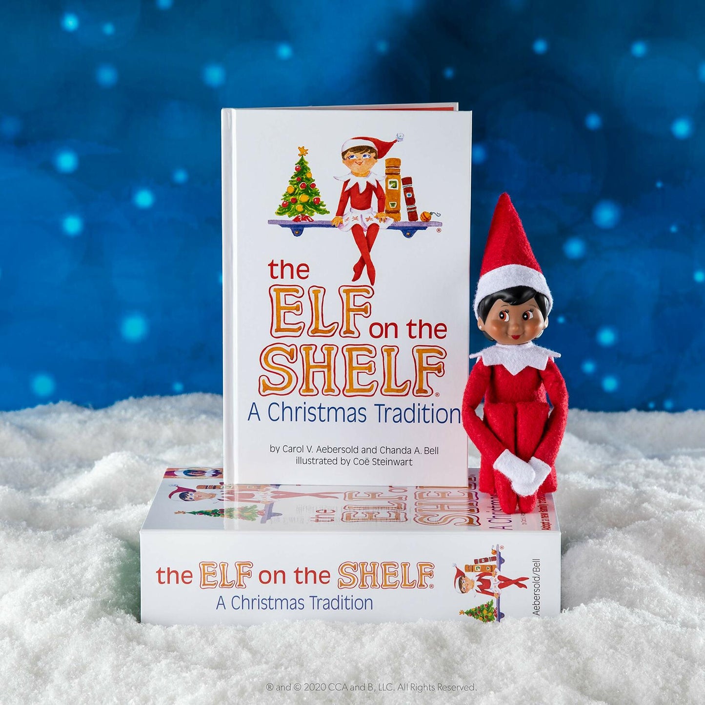 The Elf on the Shelf: A Christmas Tradition - Girl Scout Elf with Brown Eyes - Includes Artfully Illustrated Storybook, Keepsake Box and Official Adoption Certificate