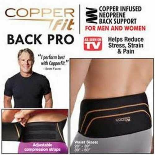 As Seen On Tv Copper Fit 39 To 50 Inch Back Pro Waist3