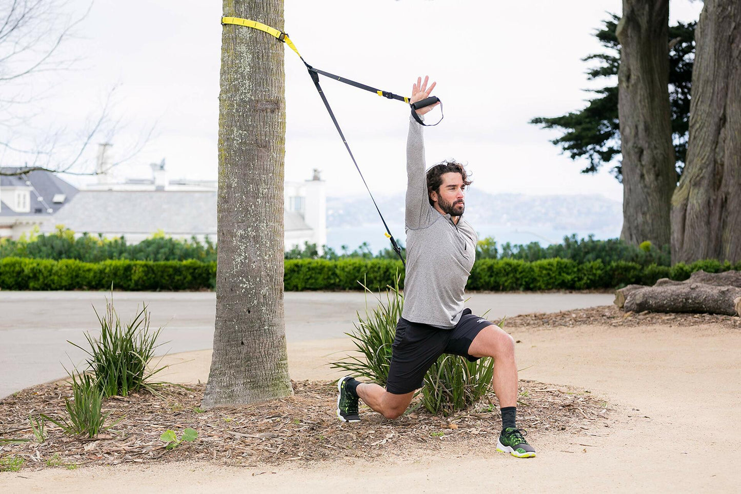 TRX FIT Suspension Training: Bodyweight Fitness Resistance Training | Fitness for All Levels & All Goals for Total Body Workouts for Home & Travel | Lightweight & Portable | Workout Poster Included