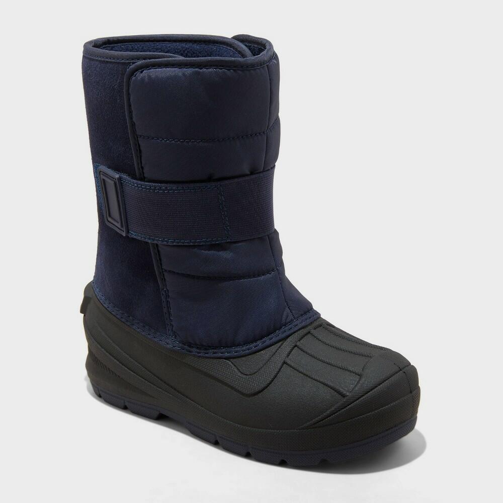 Toddler Sloane Winter Boots - Cat & Jack™ Navy Blue 10T