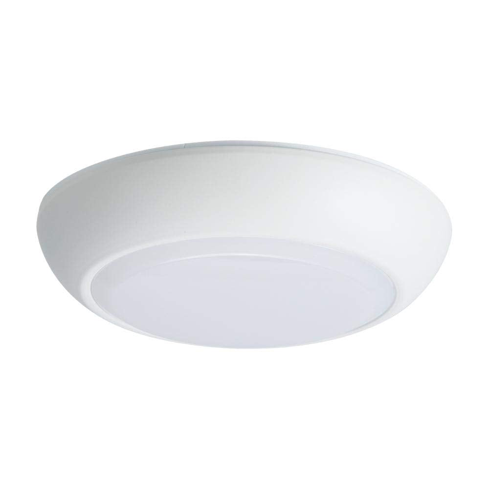 HALO CLD 7 in. White Selectable Integrated LED Flush Mount Ceiling Light