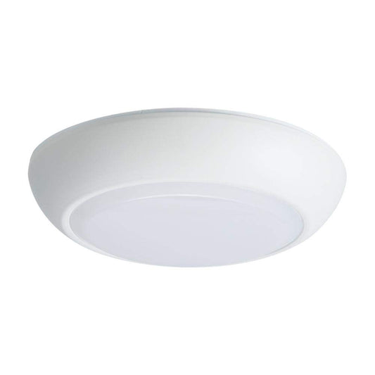 HALO CLD 7 in. White Selectable Integrated LED Flush Mount Ceiling Light