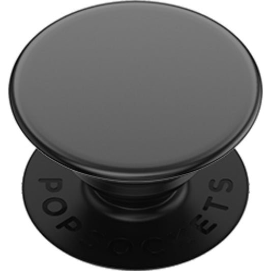 PopSockets Phone Grip with Expanding Kickstand, Aluminum Black