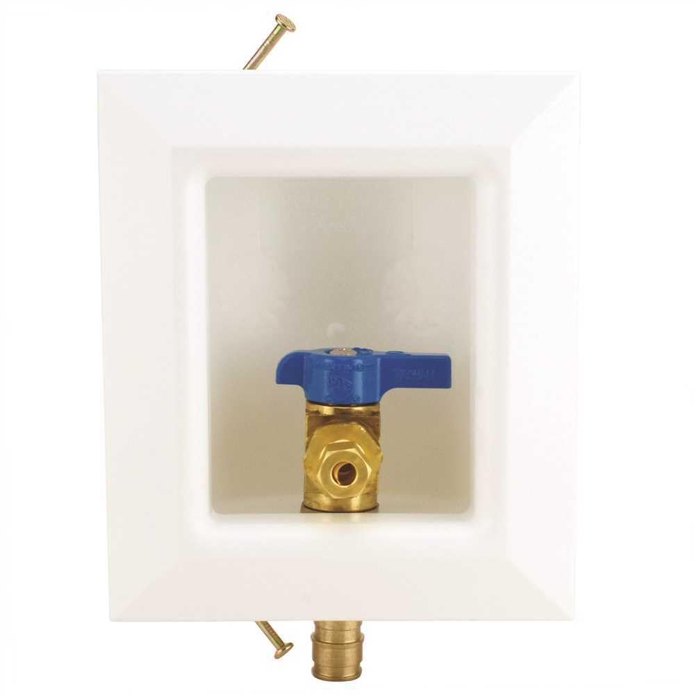 Apollo 1/2 in. Dia. Ice Maker Outlet Box