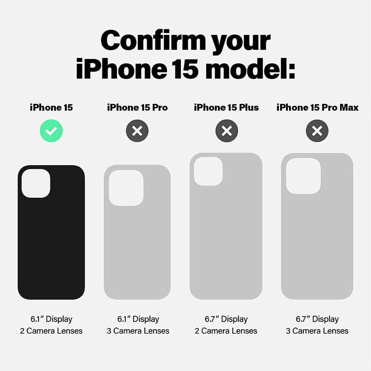Incipio Cru. Protective Phone Case for iPhone 15, iPhone 14 & iPhone 13 - Drop Protection, Wireless & 5G Compatible, Plastic-Free Recycled Packaging & MagSafe Compatible (Brown Faux Leather)