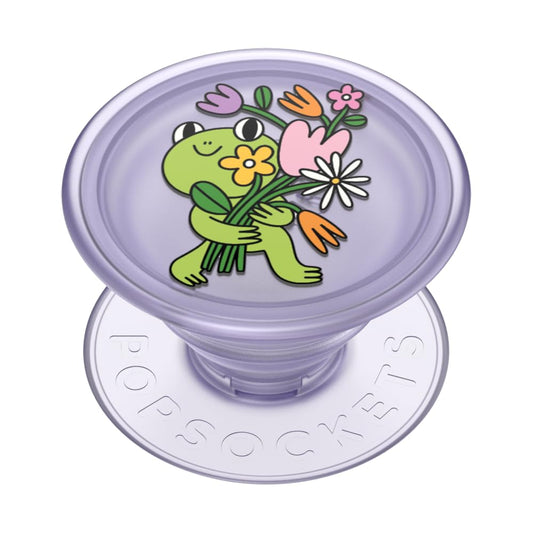 PopSockets Plant-Based Phone Grip with Expanding Kickstand, Eco-Friendly - Flower Frank