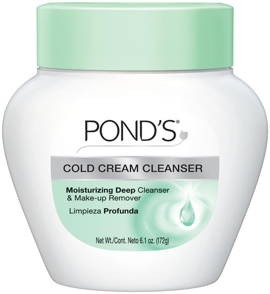 Pond's Cold Cream Cleanser Moisturizing Deep Cleanser, 6.1 Ounce