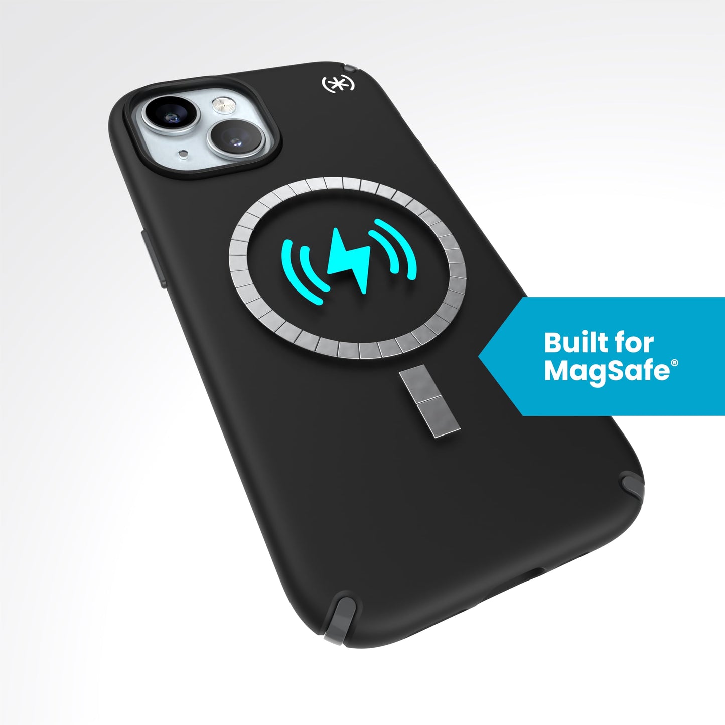 Speck Blue iPhone 15 Case MagSafe - Slim Phone Case iPhone 15 - iPhone 15 Phone Case 6.1 inch - Compatible with, iPhone 14 Case - iPhone 13 Case Magsafe - Presidio2 Pro Coastal Blue/Dust Grey/White