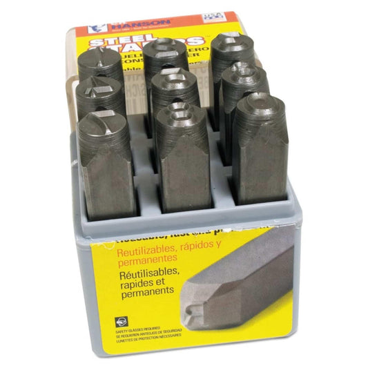 CH Hanson 20621 1/2" Standard Number Set