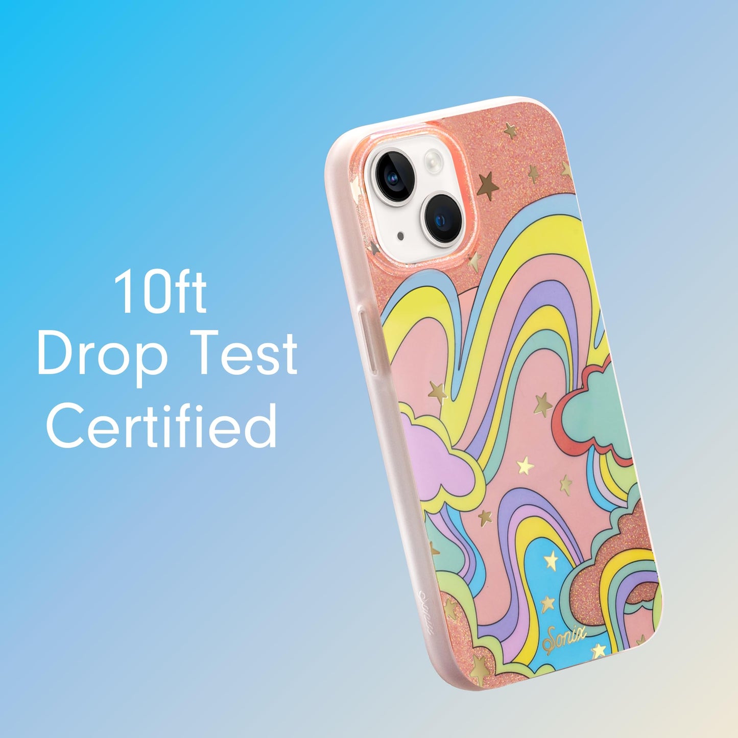 Sonix Case for iPhone 15, 14, 13 | Compatible with MagSafe | 10ft Drop Tested | Illusion