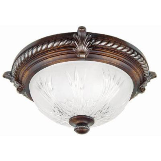 Flush Mount in Volterra Bronze