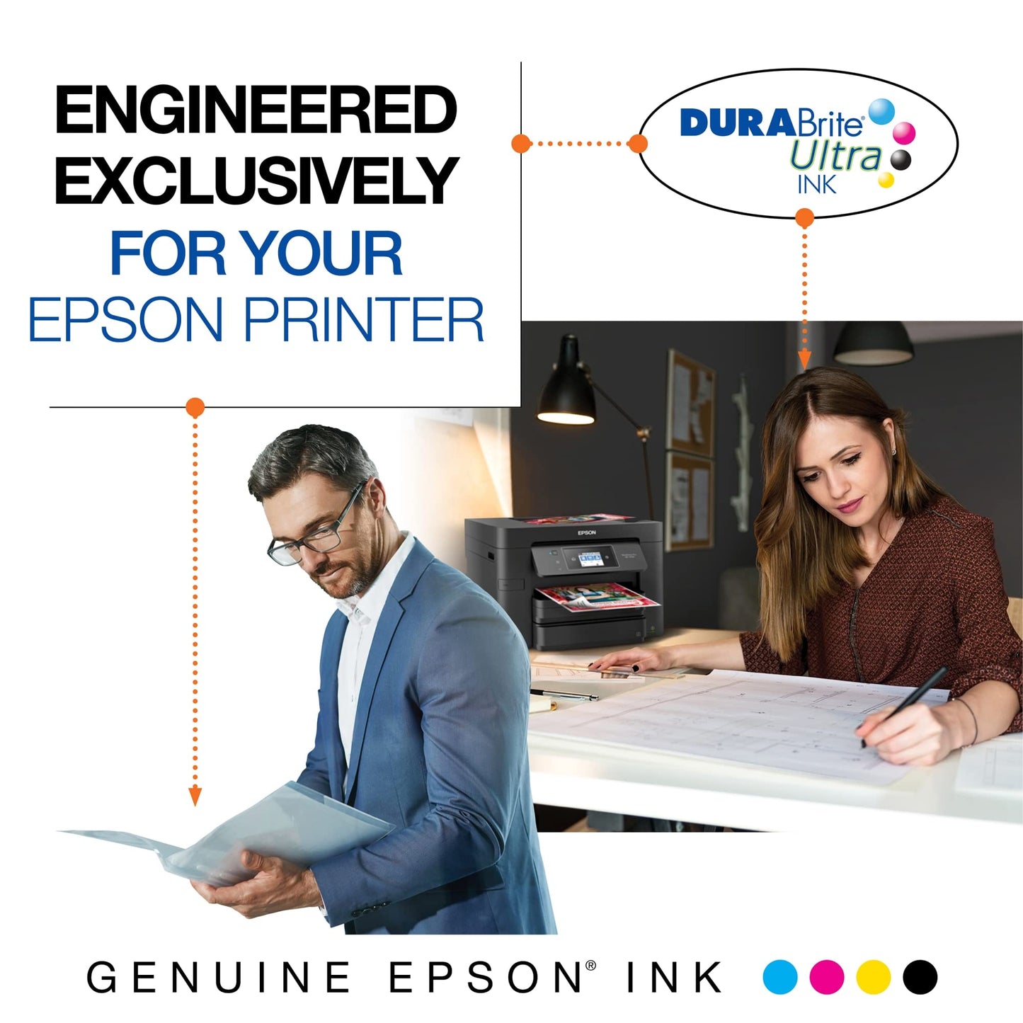 EPSON 200 DURABrite Ultra Ink High Capacity Black & Standard Color Cartridge Combo Pack (T200XL-BCS) Works with WorkForce WF-2520, WF-2530, WF-2540, Expression XP-200, XP-300, XP-310, XP-400, XP-410, Black and color combo pack