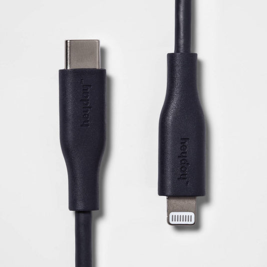 6' Lightning to USB-C Round Cable - heyday™ Dusk Blue