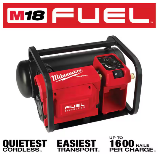 RENTAL- M18 FUEL CORDLESS 2 Gal. Electric Compact Quiet Compressor (Tool-Only)