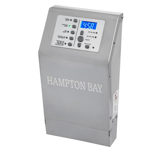 Commercial Electric Low Voltage 200-Watt Stainless Steel Landscape Transformer