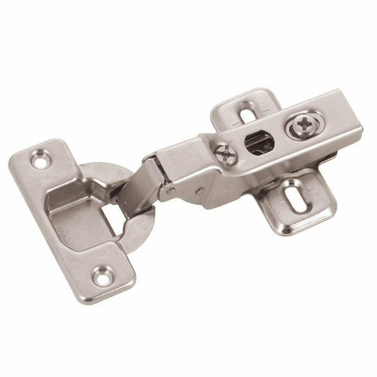 Blum CLIP Series 35 mm Spring Closing Half Overlay for Frameless Cabinet Hinge (2-Pack)