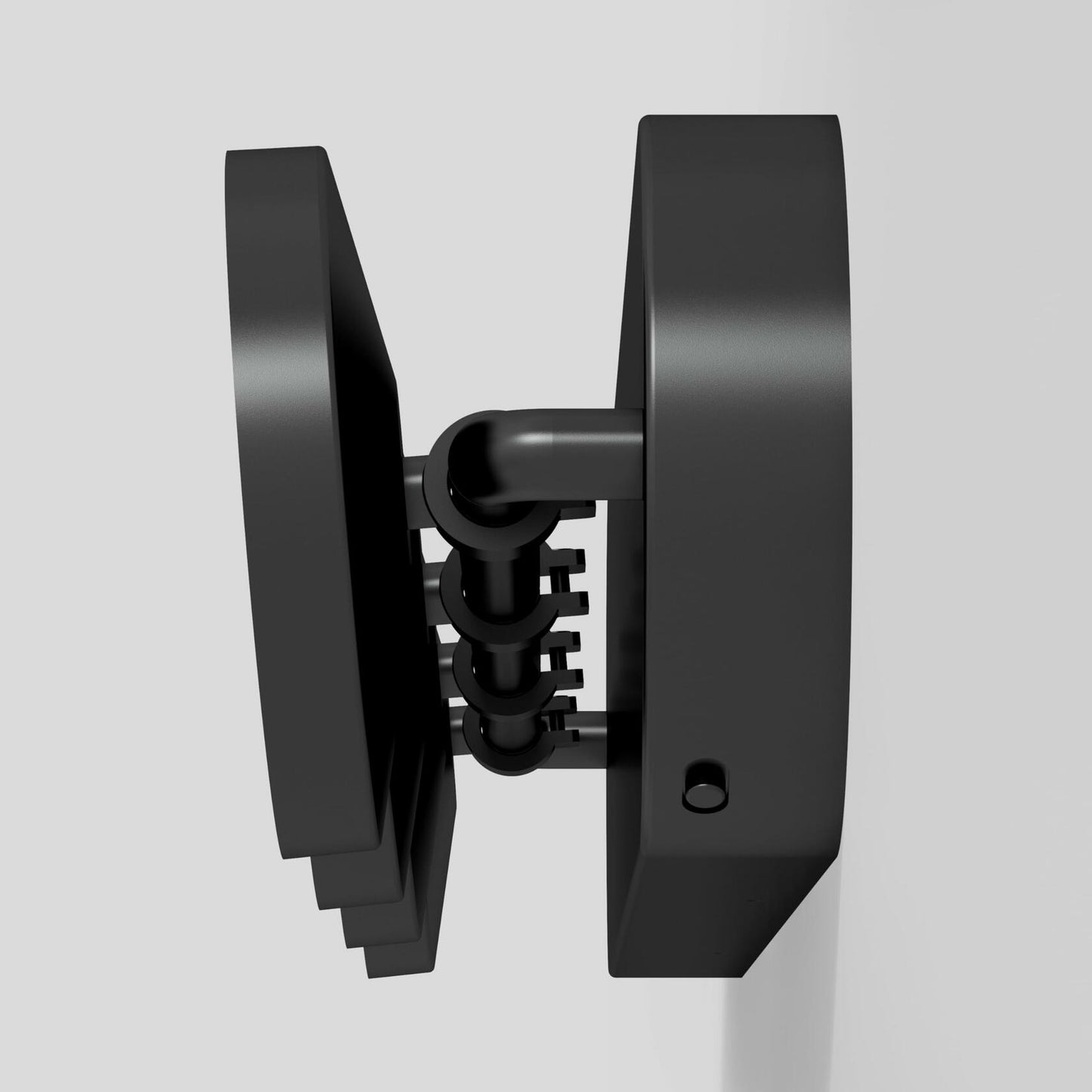 artika Santori 21 Watts Integrated LED Modern Bathoom Vanity Light, Matte Black Ideal for Bathroom, 1700 Lumens 3000-4000-5000 Kelvin Made of Steel,