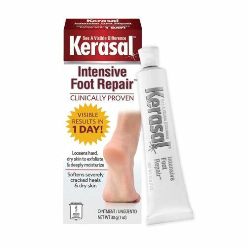 Kerasal Intensive Foot Repair, Skin Healing Ointment for Cracked Heels and...